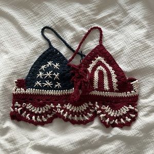 Fourth of July Knitted Top